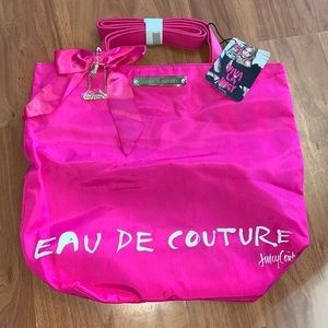NWT Juicy Couture Eau De Couture Nylon Crossbody Bag